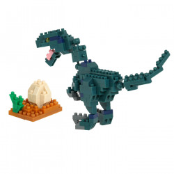 Velociraptor NBC-362 NANOBLOCK mini bloques de construction japonaise | Miniature series