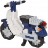 Honda Super Cub 50 blau NBC-356 NANOBLOCK der japanische mini Baustein | Miniature series