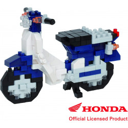 Honda Super Cub 50 blau NBC-356 NANOBLOCK der japanische mini Baustein | Miniature series