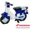 Honda Super Cub 50 blau NBC-356 NANOBLOCK der japanische mini Baustein | Miniature series