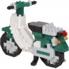 Honda Super Cub 50 grün NBC-357 NANOBLOCK der japanische mini Baustein | Miniature series