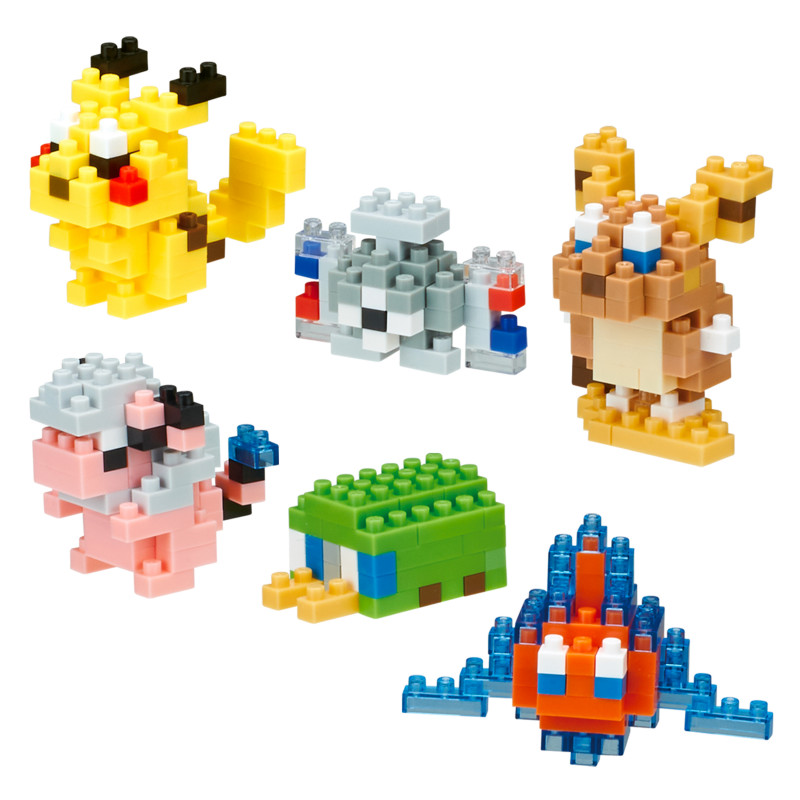 mininano type: electric (gift set) NBMC-08B NANOBLOCK meets Pokemon