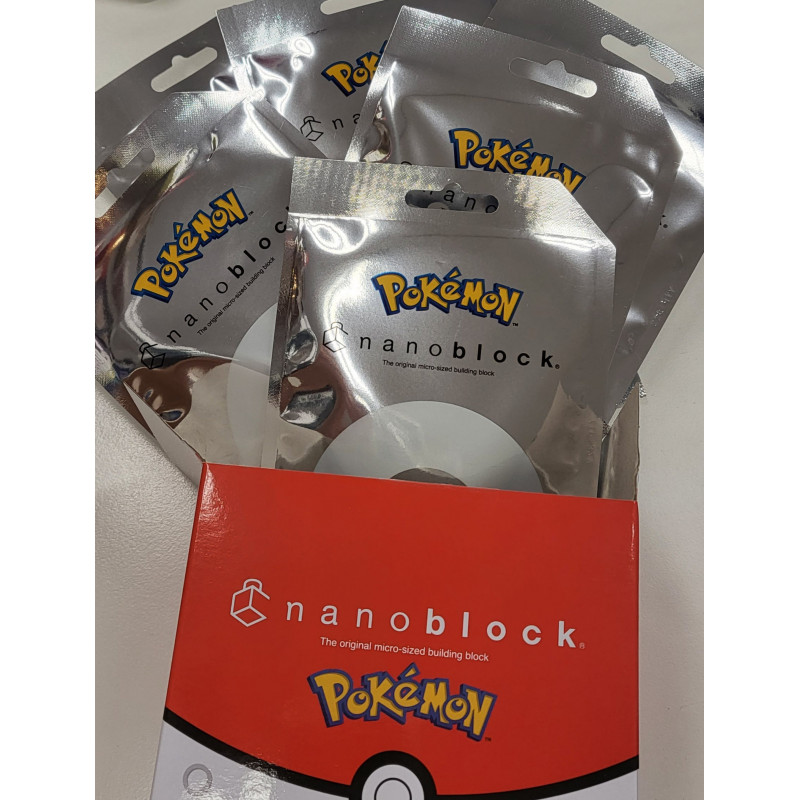Coffret Cadeau Pokémon mininano - Type Feu - MyNanoblock