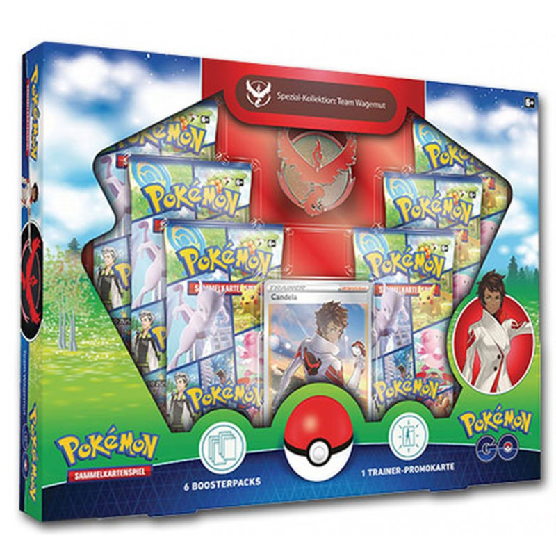 Pokémon GO Team Wagemut SpezialKollektion Pokemon Karten [deutsche