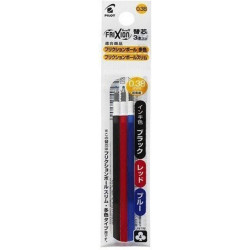 black blue red 0.38mm Frixion Slim Refills / Replacements...