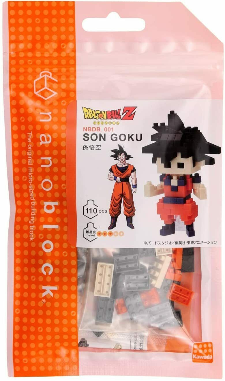 Son Goku Super Saiyajin NBDB-007 NANOBLOCK the Japanese mini