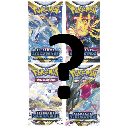 [en allemand] Cartes Pokémon Silberne Sturmwinde 1 booster