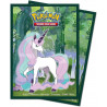 65 protective sleeves for Pokemon cards with Galar Rapidash by UltraPro