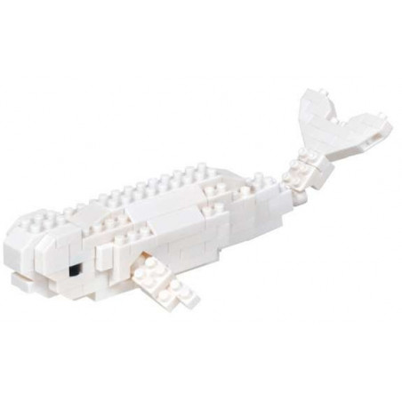 Beluga NBC-355 NANOBLOCK | Miniature series