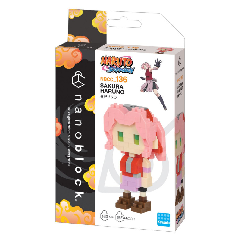 Sakura Haruno NBDB-136 NANOBLOCK mini bloques de construction japonaise | Naruto Shippuden