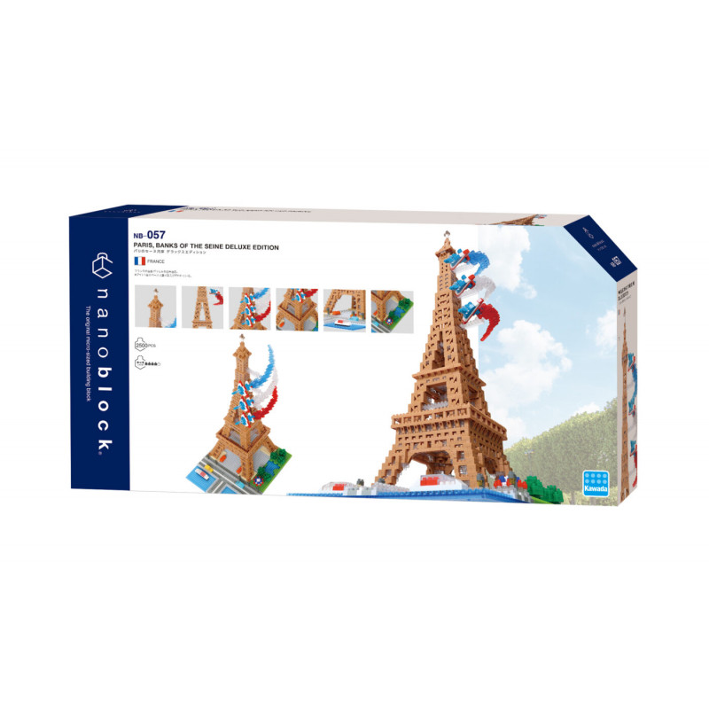Ufer der Seine in Paris, Deluxe-Edition NB-057 NANOBLOCK Advanced