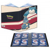 Album à 12 pages pour cartes Pokémon avec Ronflex et Goinfrex par UltraPro