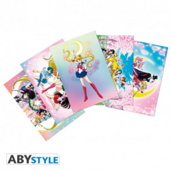 Sailor Moon - 5 Cartes postales