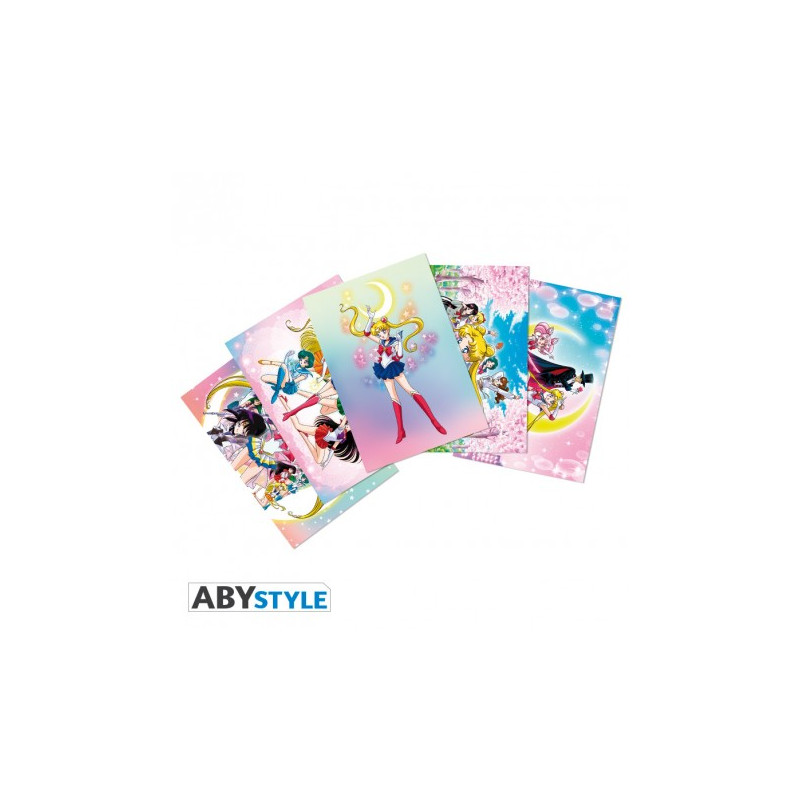 Sailor Moon - 5 Cartes postales