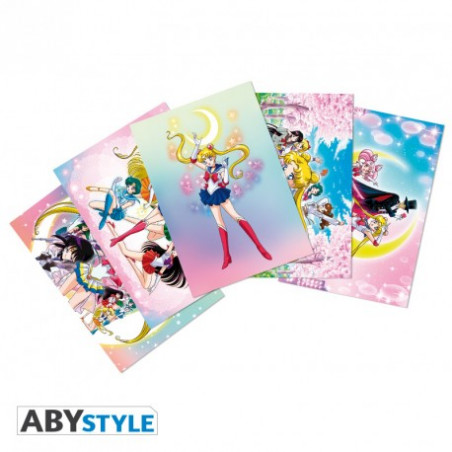 Sailor Moon - 5 Postkarten