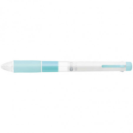 light blue Sarasa Select Soft Grip 3-color rechargeable pen body (refill holder) S3A25 by Zebra