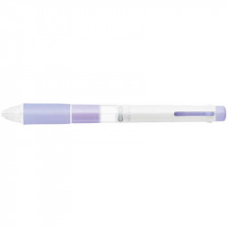 purple Sarasa Select Soft Grip 3-color rechargeable pen...