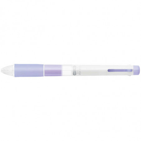 purple Sarasa Select Soft Grip 3-color rechargeable pen body (refill holder) S3A25 by Zebra