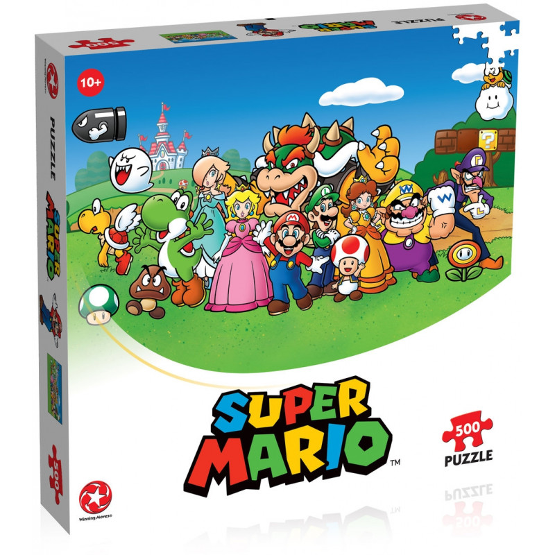 "Super Mario and Friends" Puzzle with 500 pieces