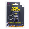 Space Invaders arcade PVC keychain