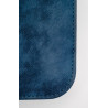 Premium binder for 3''×4'' toploaders with 216 pockets (each page 3×3), dark blue, by Gemloader