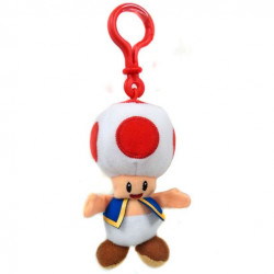 Toad - Super Mario Small Plush Toy by JAKKS