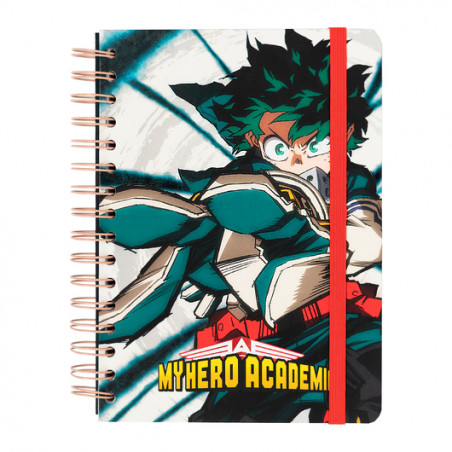 Notizbuch mit Liniertem Einband A5 - My Hero Academia