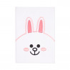 Carnet peluche A5 - Line Friends Cony